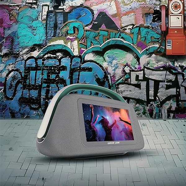 Green Lion Buenos Aires Display Speaker - mobile shop in Hamra, Beirut, Lebanon. New and used phones, iPhone, Samsung, Huawei, Xiaomi, Oppo, Realme, Honor, Google Pixel, tablets, laptops, computers, and accessories. متجر موبايلات في الحمرا، بيروت، لبنان. هواتف جديدة ومستعملة، آيفون، سامسونج، هواوي، شاومي، أوبو، ريلمي، هونر، جوجل بيكسل، أجهزة لوحية، لابتوبات، كمبيوترات، واكسسوارات.