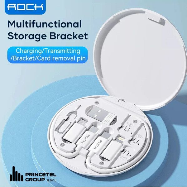 Rock Multifunctional Storage Bracket Set - mobile shop in Hamra, Beirut, Lebanon. New and used phones, iPhone, Samsung, Huawei, Xiaomi, Oppo, Realme, Honor, Google Pixel, tablets, laptops, computers, and accessories. متجر موبايلات في الحمرا، بيروت، لبنان. هواتف جديدة ومستعملة، آيفون، سامسونج، هواوي، شاومي، أوبو، ريلمي، هونر، جوجل بيكسل، أجهزة لوحية، لابتوبات، كمبيوترات، واكسسوارات.