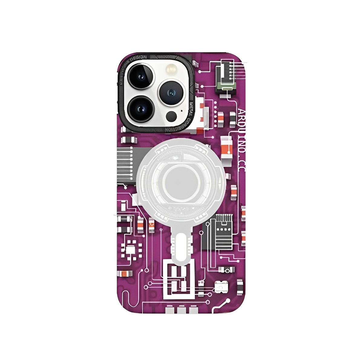 Green Lion Magnetic Tech Plus Case for iPhone 14 Pro Max (6.7) - Pink, mobiles, lebanon, samsung, iphones, new, used, laptops, computers, huawei, phone, mobile prices in lebanon,mobile prices