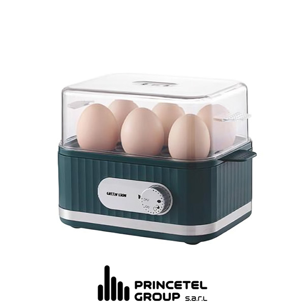 Green Lion Smart Egg Cooker - mobile shop in Hamra, Beirut, Lebanon. New and used phones, iPhone, Samsung, Huawei, Xiaomi, Oppo, Realme, Honor, Google Pixel, tablets, laptops, computers, and accessories. متجر موبايلات في الحمرا، بيروت، لبنان. هواتف جديدة ومستعملة، آيفون، سامسونج، هواوي، شاومي، أوبو، ريلمي، هونر، جوجل بيكسل، أجهزة لوحية، لابتوبات، كمبيوترات، واكسسوارات.