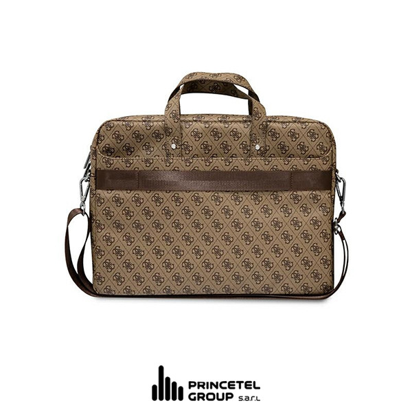 Guess Gucb15p4tw 16 Inch Brown Saffiano 4g Hot Stamp Triangle Logo - mobile shop in Hamra, Beirut, Lebanon. New and used phones, iPhone, Samsung, Huawei, Xiaomi, Oppo, Realme, Honor, Google Pixel, tablets, laptops, computers, and accessories. متجر موبايلات في الحمرا، بيروت، لبنان. هواتف جديدة ومستعملة، آيفون، سامسونج، هواوي، شاومي، أوبو، ريلمي، هونر، جوجل بيكسل، أجهزة لوحية، لابتوبات، كمبيوترات، واكسسوارات.