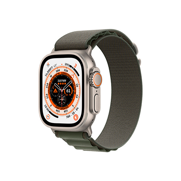Apple Watch Ultra 49mm Titanium Green Loop S, mobiles, lebanon, samsung, iphones, new, used, laptops, computers, huawei, phone, mobile prices in lebanon,mobile prices