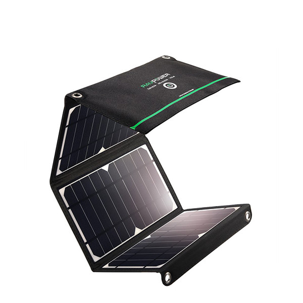 RAVPower 16W Dual USB Solar Charger, mobiles, lebanon, samsung, iphones, new, used, laptops, computers, huawei, phone, mobile prices in lebanon,mobile prices