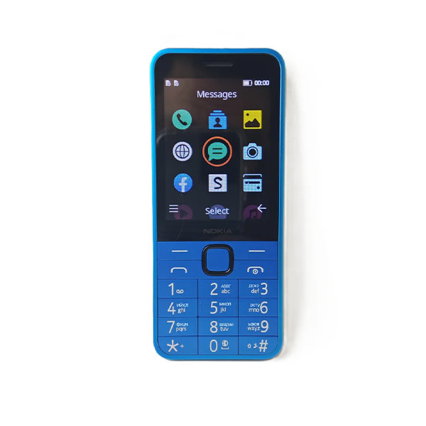Nokia 253 Blue 4G TA-1614 DS - mobile shop in Hamra, Beirut, Lebanon. New and used phones, iPhone, Samsung, Huawei, Xiaomi, Oppo, Realme, Honor, Google Pixel, tablets, laptops, computers, and accessories. متجر موبايلات في الحمرا، بيروت، لبنان. هواتف جديدة ومستعملة، آيفون، سامسونج، هواوي، شاومي، أوبو، ريلمي، هونر، جوجل بيكسل، أجهزة لوحية، لابتوبات، كمبيوترات، واكسسوارات.