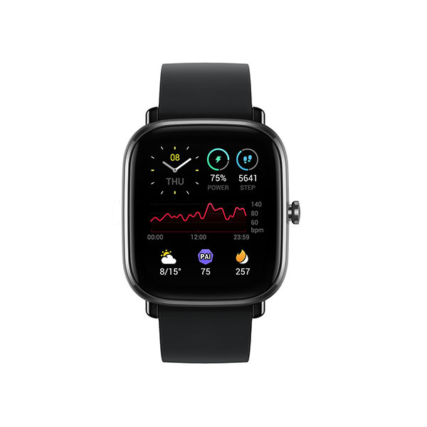 Amazfit Gts 2 Mini Smart Fitness Watch - Black, mobiles, lebanon, samsung, iphones, new, used, laptops, computers, huawei, phone, mobile prices in lebanon,mobile prices