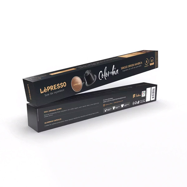 Lepresso Aluminum Capsules Nespresso 10pc Colombia, mobiles, lebanon, samsung, iphones, new, used, laptops, computers, huawei, phone, mobile prices in lebanon,mobile prices