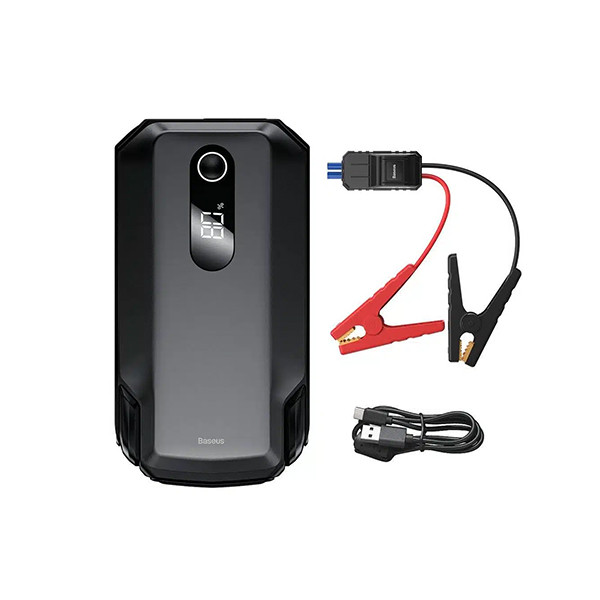 Baseus Super Energy Max Car Jump Starter 20000mAh, Peakcurrent 2000A Black, mobiles, lebanon, samsung, iphones, new, used, laptops, computers, huawei, phone, mobile prices in lebanon,mobile prices