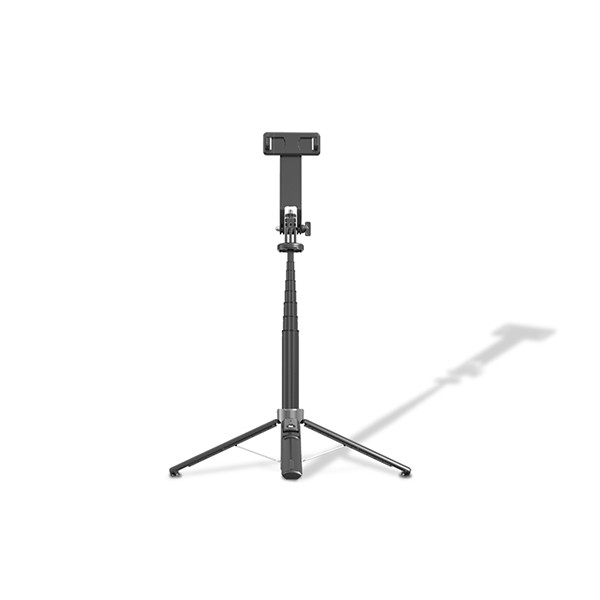 Porodo Selfie Stick 135cm  Extendable with Detachable Light 4 Leg Tripod -  Blac, mobiles, lebanon, samsung, iphones, new, used, laptops, computers, huawei, phone, mobile prices in lebanon,mobile prices