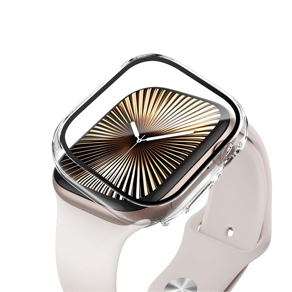 Green Lion Guard Plus PC Case  for Apple Watch 46mm - Clear, mobiles, lebanon, samsung, iphones, new, used, laptops, computers, huawei, phone, mobile prices in lebanon,mobile prices