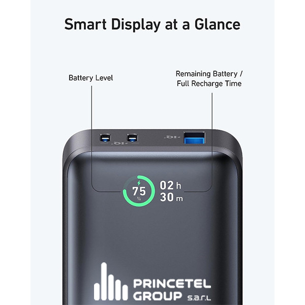 Power bank Anker 533 power core 30w_10000mah - mobile shop in Hamra, Beirut, Lebanon. New and used phones, iPhone, Samsung, Huawei, Xiaomi, Oppo, Realme, Honor, Google Pixel, tablets, laptops, computers, and accessories. متجر موبايلات في الحمرا، بيروت، لبنان. هواتف جديدة ومستعملة، آيفون، سامسونج، هواوي، شاومي، أوبو، ريلمي، هونر، جوجل بيكسل، أجهزة لوحية، لابتوبات، كمبيوترات، واكسسوارات.