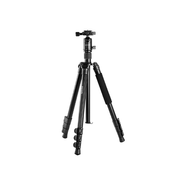 Porodo Aluminium Tripod with  Ballhead - Black, mobiles, lebanon, samsung, iphones, new, used, laptops, computers, huawei, phone, mobile prices in lebanon,mobile prices
