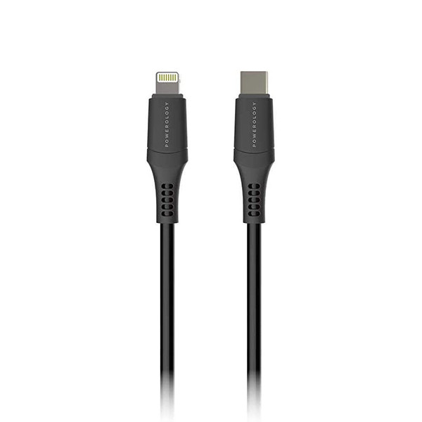 Powerology PVC Type-C to Lightning Cable, mobiles, lebanon, samsung, iphones, new, used, laptops, computers, huawei, phone, mobile prices in lebanon,mobile prices