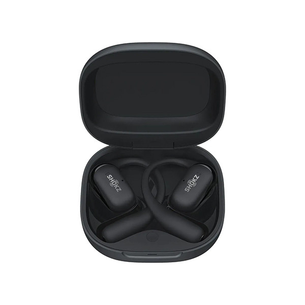 Shokz Openfit 2+ True Wireless Earbuds - Black - mobile shop in Hamra, Beirut, Lebanon. New and used phones, iPhone, Samsung, Huawei, Xiaomi, Oppo, Realme, Honor, Google Pixel, tablets, laptops, computers, and accessories. متجر موبايلات في الحمرا، بيروت، لبنان. هواتف جديدة ومستعملة، آيفون، سامسونج، هواوي، شاومي، أوبو، ريلمي، هونر، جوجل بيكسل، أجهزة لوحية، لابتوبات، كمبيوترات، واكسسوارات.
