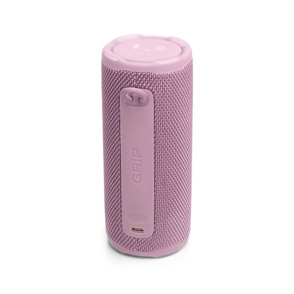 JBL Grip Light Pink Wireless Speaker - mobile shop in Hamra, Beirut, Lebanon. New and used phones, iPhone, Samsung, Huawei, Xiaomi, Oppo, Realme, Honor, Google Pixel, tablets, laptops, computers, and accessories. متجر موبايلات في الحمرا، بيروت، لبنان. هواتف جديدة ومستعملة، آيفون، سامسونج، هواوي، شاومي، أوبو، ريلمي، هونر، جوجل بيكسل، أجهزة لوحية، لابتوبات، كمبيوترات، واكسسوارات.