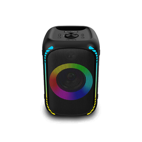 Porodo Soundtec Bash Party  Speaker 200W with 5.25" Woofer 2" Tweeter and  FM - Black, mobiles, lebanon, samsung, iphones, new, used, laptops, computers, huawei, phone, mobile prices in lebanon,mobile prices