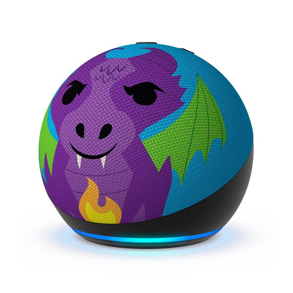 Amazon - Echo Dot Kids (5th Gen, 2022 Release) with Alexa - Fire Dragon, mobiles, lebanon, samsung, iphones, new, used, laptops, computers, huawei, phone, mobile prices in lebanon,mobile prices