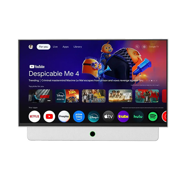 Powerology Portable FHD Smart TV - White, mobiles, lebanon, samsung, iphones, new, used, laptops, computers, huawei, phone, mobile prices in lebanon,mobile prices