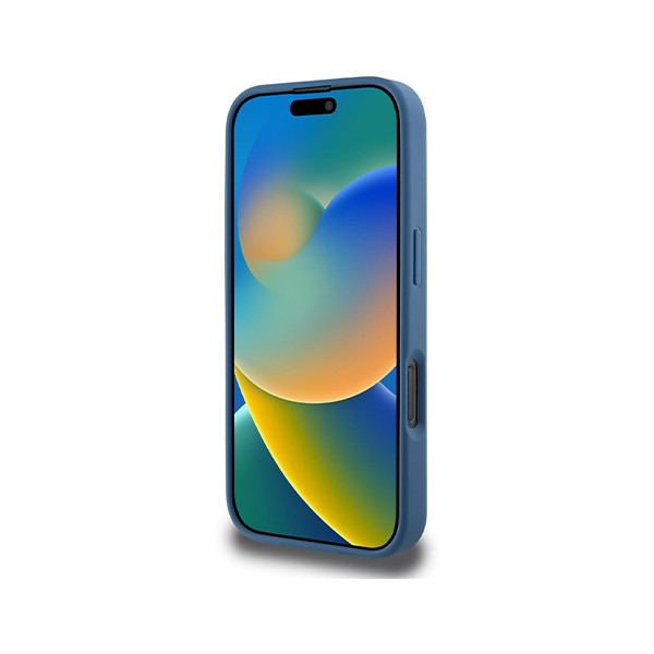 Guess MagSafe Hard Case With Big Love 16 Pro Max Blue - mobile shop in Hamra, Beirut, Lebanon. New and used phones, iPhone, Samsung, Huawei, Xiaomi, Oppo, Realme, Honor, Google Pixel, tablets, laptops, computers, and accessories. متجر موبايلات في الحمرا، بيروت، لبنان. هواتف جديدة ومستعملة، آيفون، سامسونج، هواوي، شاومي، أوبو، ريلمي، هونر، جوجل بيكسل، أجهزة لوحية، لابتوبات، كمبيوترات، واكسسوارات.