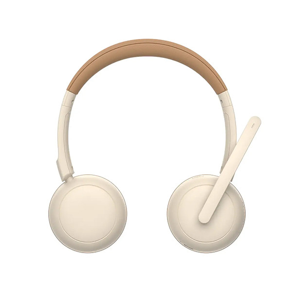 Green Lion Talk Pro Wireless Headphone - Beige - mobile shop in Hamra, Beirut, Lebanon. New and used phones, iPhone, Samsung, Huawei, Xiaomi, Oppo, Realme, Honor, Google Pixel, tablets, laptops, computers, and accessories. متجر موبايلات في الحمرا، بيروت، لبنان. هواتف جديدة ومستعملة، آيفون، سامسونج، هواوي، شاومي، أوبو، ريلمي، هونر، جوجل بيكسل، أجهزة لوحية، لابتوبات، كمبيوترات، واكسسوارات.