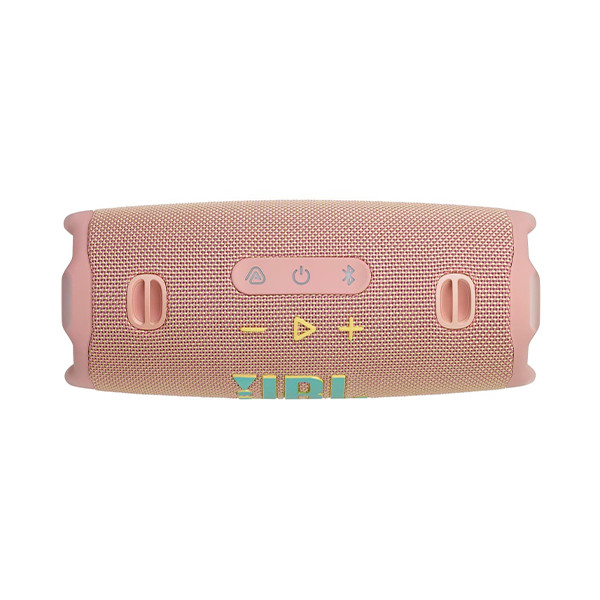 JBL Charge 6 Splashproof Portable Bluetooth Speaker - Pink - mobile shop in Hamra, Beirut, Lebanon. New and used phones, iPhone, Samsung, Huawei, Xiaomi, Oppo, Realme, Honor, Google Pixel, tablets, laptops, computers, and accessories. متجر موبايلات في الحمرا، بيروت، لبنان. هواتف جديدة ومستعملة، آيفون، سامسونج، هواوي، شاومي، أوبو، ريلمي، هونر، جوجل بيكسل، أجهزة لوحية، لابتوبات، كمبيوترات، واكسسوارات.