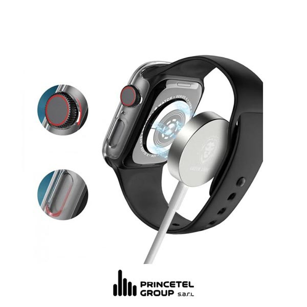 Green Lion 3D HD Glass Screen Protector for Apple Watch 41mm - Black - mobile shop in Hamra, Beirut, Lebanon. New and used phones, iPhone, Samsung, Huawei, Xiaomi, Oppo, Realme, Honor, Google Pixel, tablets, laptops, computers, and accessories. متجر موبايلات في الحمرا، بيروت، لبنان. هواتف جديدة ومستعملة، آيفون، سامسونج، هواوي، شاومي، أوبو، ريلمي، هونر، جوجل بيكسل، أجهزة لوحية، لابتوبات، كمبيوترات، واكسسوارات.