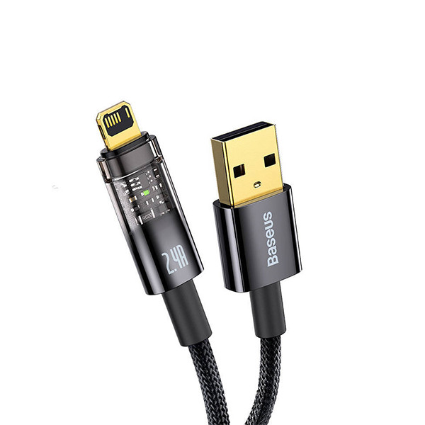 Baseus Fast Charging Data Cable Usb to Ip 2.4A, mobiles, lebanon, samsung, iphones, new, used, laptops, computers, huawei, phone, mobile prices in lebanon,mobile prices