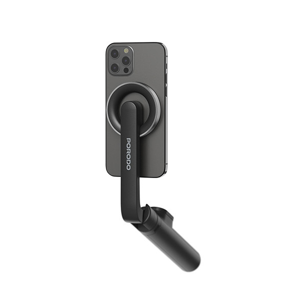 Porodo Magnetic Selfie Stick 64.5cm Extendable with 3 Leg Tripod and Remote Control - Black - mobile shop in Hamra, Beirut, Lebanon. New and used phones, iPhone, Samsung, Huawei, Xiaomi, Oppo, Realme, Honor, Google Pixel, tablets, laptops, computers, and accessories. متجر موبايلات في الحمرا، بيروت، لبنان. هواتف جديدة ومستعملة، آيفون، سامسونج، هواوي، شاومي، أوبو، ريلمي، هونر، جوجل بيكسل، أجهزة لوحية، لابتوبات، كمبيوترات، واكسسوارات.