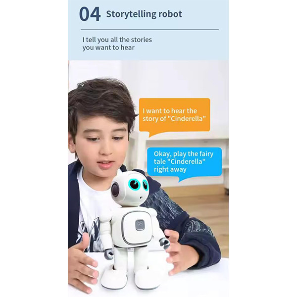 AI Programming Educational Robot R8 Pro - mobile shop in Hamra, Beirut, Lebanon. New and used phones, iPhone, Samsung, Huawei, Xiaomi, Oppo, Realme, Honor, Google Pixel, tablets, laptops, computers, and accessories. متجر موبايلات في الحمرا، بيروت، لبنان. هواتف جديدة ومستعملة، آيفون، سامسونج، هواوي، شاومي، أوبو، ريلمي، هونر، جوجل بيكسل، أجهزة لوحية، لابتوبات، كمبيوترات، واكسسوارات.
