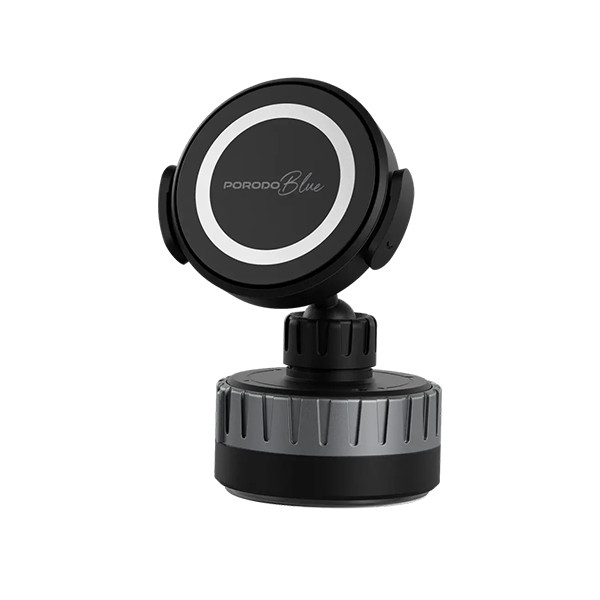 Porodo Blue 2 in1 Magsafe 360 Degree Rotating Phone Holder - Black, mobiles, lebanon, samsung, iphones, new, used, laptops, computers, huawei, phone, mobile prices in lebanon,mobile prices