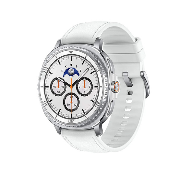 Samsung Galaxy Watch 8 Classic White 46mm - mobile shop in Hamra, Beirut, Lebanon. New and used phones, iPhone, Samsung, Huawei, Xiaomi, Oppo, Realme, Honor, Google Pixel, tablets, laptops, computers, and accessories. متجر موبايلات في الحمرا، بيروت، لبنان. هواتف جديدة ومستعملة، آيفون، سامسونج، هواوي، شاومي، أوبو، ريلمي، هونر، جوجل بيكسل، أجهزة لوحية، لابتوبات، كمبيوترات، واكسسوارات.