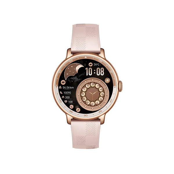 Powerology Gazelle Urban Elegance GPS Smart Watch-Pink - mobile shop in Hamra, Beirut, Lebanon. New and used phones, iPhone, Samsung, Huawei, Xiaomi, Oppo, Realme, Honor, Google Pixel, tablets, laptops, computers, and accessories. متجر موبايلات في الحمرا، بيروت، لبنان. هواتف جديدة ومستعملة، آيفون، سامسونج، هواوي، شاومي، أوبو، ريلمي، هونر، جوجل بيكسل، أجهزة لوحية، لابتوبات، كمبيوترات، واكسسوارات.