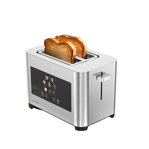 Porodo Lifestyle 2-Slice Digital  Pop up Toaster 850W - Silver, mobiles, lebanon, samsung, iphones, new, used, laptops, computers, huawei, phone, mobile prices in lebanon,mobile prices