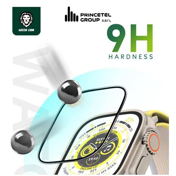 Green Lion Ultra Pro Anti-Broken Nano Full Protector 9H Hardness 49mm HD Glass - mobile shop in Hamra, Beirut, Lebanon. New and used phones, iPhone, Samsung, Huawei, Xiaomi, Oppo, Realme, Honor, Google Pixel, tablets, laptops, computers, and accessories. متجر موبايلات في الحمرا، بيروت، لبنان. هواتف جديدة ومستعملة، آيفون، سامسونج، هواوي، شاومي، أوبو، ريلمي، هونر، جوجل بيكسل، أجهزة لوحية، لابتوبات، كمبيوترات، واكسسوارات.