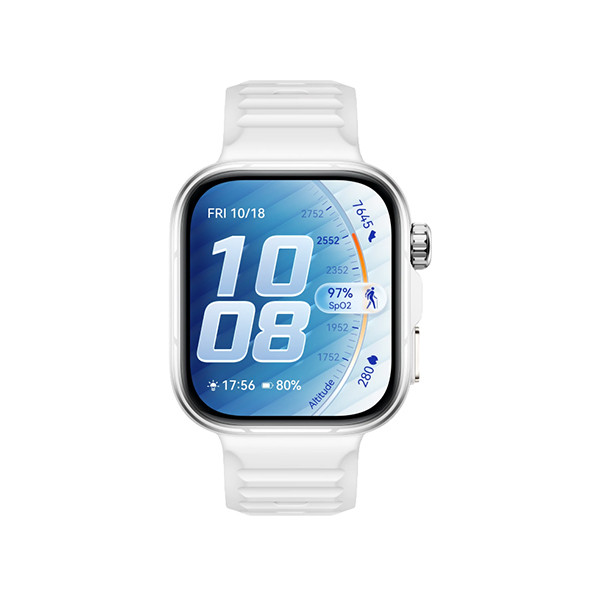 Huawei Watch Fit 5 Pro White - mobile shop in Hamra, Beirut, Lebanon. New and used phones, iPhone, Samsung, Huawei, Xiaomi, Oppo, Realme, Honor, Google Pixel, tablets, laptops, computers, and accessories. متجر موبايلات في الحمرا، بيروت، لبنان. هواتف جديدة ومستعملة، آيفون، سامسونج، هواوي، شاومي، أوبو، ريلمي، هونر، جوجل بيكسل، أجهزة لوحية، لابتوبات، كمبيوترات، واكسسوارات.