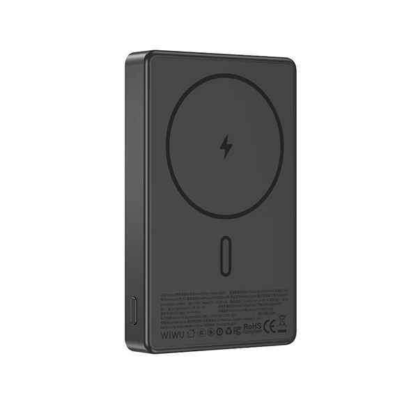 WIWU Aramid Fiber 5,000mah Black - mobile shop in Hamra, Beirut, Lebanon. New and used phones, iPhone, Samsung, Huawei, Xiaomi, Oppo, Realme, Honor, Google Pixel, tablets, laptops, computers, and accessories. متجر موبايلات في الحمرا، بيروت، لبنان. هواتف جديدة ومستعملة، آيفون، سامسونج، هواوي، شاومي، أوبو، ريلمي، هونر، جوجل بيكسل، أجهزة لوحية، لابتوبات، كمبيوترات، واكسسوارات.