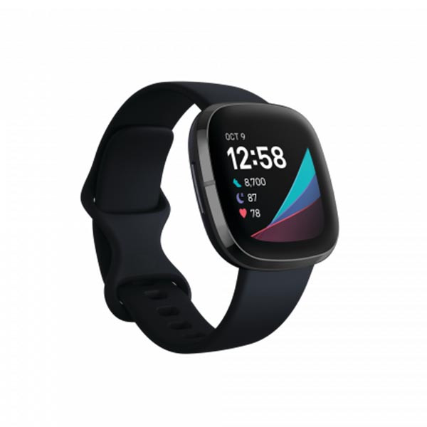 Fitbit Fitbit Sense, Carbon/Graphite Stainless Steel, mobiles, lebanon, samsung, iphones, new, used, laptops, computers, huawei, phone, mobile prices in lebanon,mobile prices