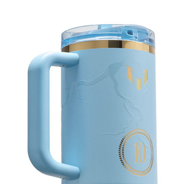 Stanley Mug Messi limited Edition THE GOAT - mobile shop in Hamra, Beirut, Lebanon. New and used phones, iPhone, Samsung, Huawei, Xiaomi, Oppo, Realme, Honor, Google Pixel, tablets, laptops, computers, and accessories. متجر موبايلات في الحمرا، بيروت، لبنان. هواتف جديدة ومستعملة، آيفون، سامسونج، هواوي، شاومي، أوبو، ريلمي، هونر، جوجل بيكسل، أجهزة لوحية، لابتوبات، كمبيوترات، واكسسوارات.