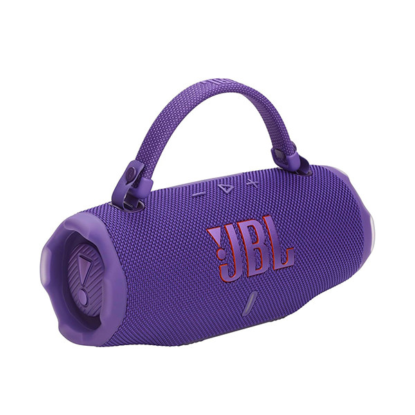 JBL Charge 6 Splashproof Portable Bluetooth Speaker -Purple - mobile shop in Hamra, Beirut, Lebanon. New and used phones, iPhone, Samsung, Huawei, Xiaomi, Oppo, Realme, Honor, Google Pixel, tablets, laptops, computers, and accessories. متجر موبايلات في الحمرا، بيروت، لبنان. هواتف جديدة ومستعملة، آيفون، سامسونج، هواوي، شاومي، أوبو، ريلمي، هونر، جوجل بيكسل، أجهزة لوحية، لابتوبات، كمبيوترات، واكسسوارات.