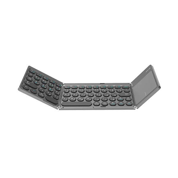 Green Lion Tri-Fold Wireless Keyboard Arabic & English - Gray, mobiles, lebanon, samsung, iphones, new, used, laptops, computers, huawei, phone, mobile prices in lebanon,mobile prices