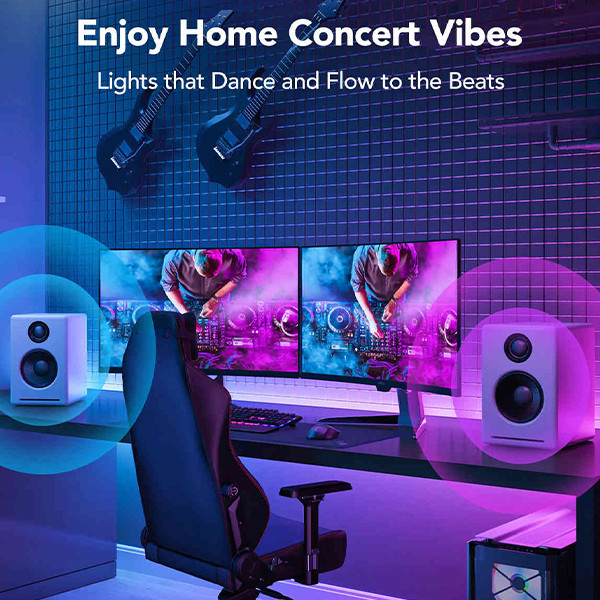 Govee LED Strip Light 5M - mobile shop in Hamra, Beirut, Lebanon. New and used phones, iPhone, Samsung, Huawei, Xiaomi, Oppo, Realme, Honor, Google Pixel, tablets, laptops, computers, and accessories. متجر موبايلات في الحمرا، بيروت، لبنان. هواتف جديدة ومستعملة، آيفون، سامسونج، هواوي، شاومي، أوبو، ريلمي، هونر، جوجل بيكسل، أجهزة لوحية، لابتوبات، كمبيوترات، واكسسوارات.