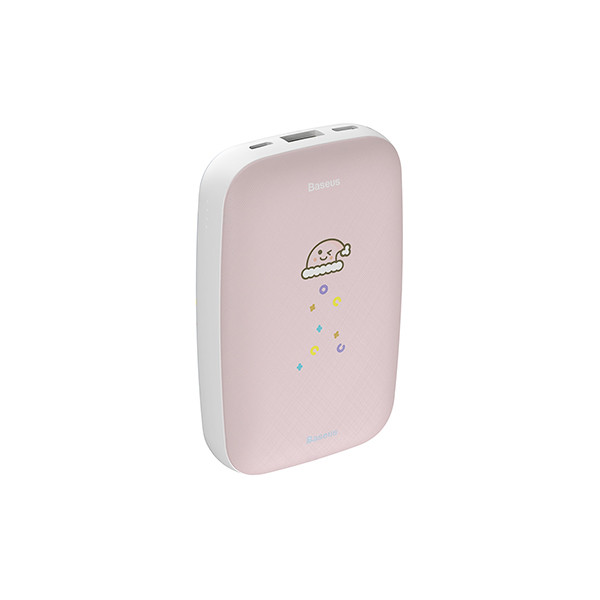Baseus Mini  Hand Warmer 10000 MAH Power Bank - Pink, mobiles, lebanon, samsung, iphones, new, used, laptops, computers, huawei, phone, mobile prices in lebanon,mobile prices