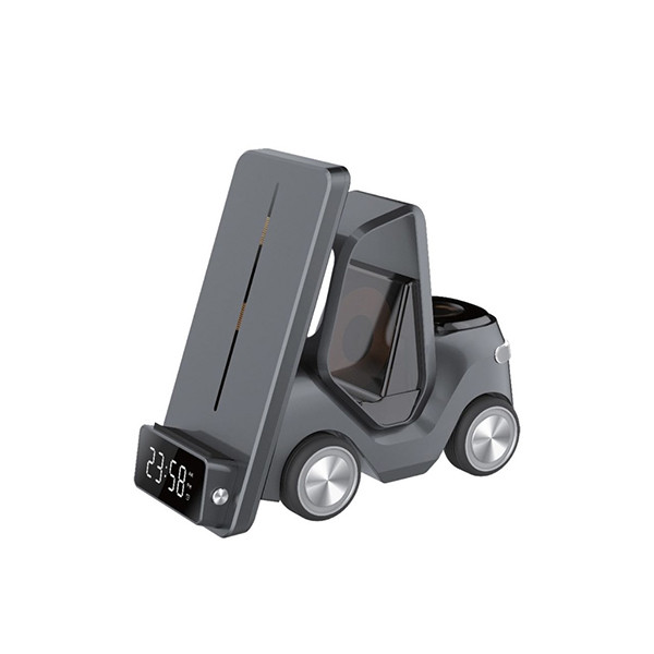 Green Lion Forklift 5 In 1 Wireless Charger 15W -Black, mobiles, lebanon, samsung, iphones, new, used, laptops, computers, huawei, phone, mobile prices in lebanon,mobile prices