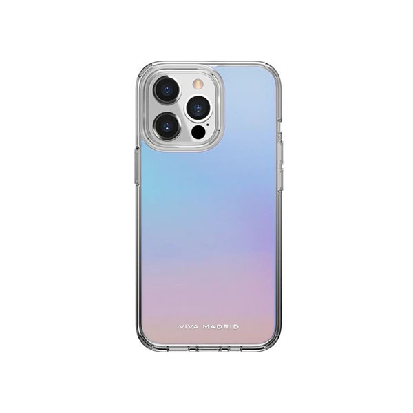 Viva Madrid Aura Hue Hybrid TPU/PC Air Pockets Case with Iridescent & Rainbow Effect Compatible for iPhone 13 Pro (6.1") Scratch Resistant, 360º Bumper Full Protection, mobiles, lebanon, samsung, iphones, new, used, laptops, computers, huawei, phone, mobile prices in lebanon,mobile prices