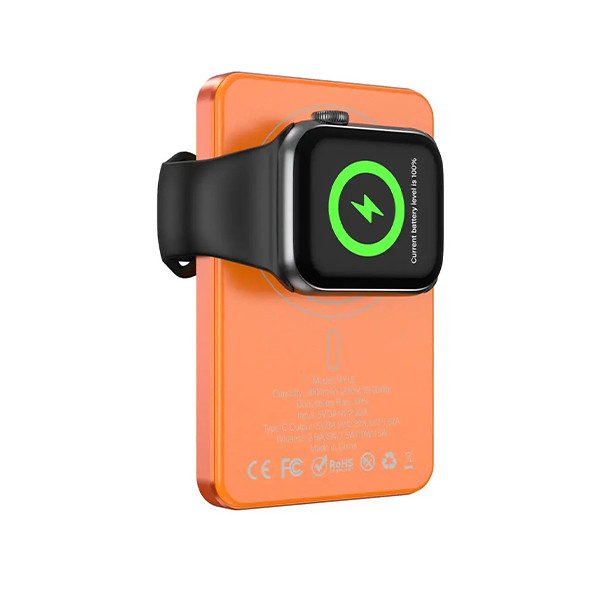 Green Lion G Mag 3 IN 1 10000mAh Power Bank PD  20W - Orange - mobile shop in Hamra, Beirut, Lebanon. New and used phones, iPhone, Samsung, Huawei, Xiaomi, Oppo, Realme, Honor, Google Pixel, tablets, laptops, computers, and accessories. متجر موبايلات في الحمرا، بيروت، لبنان. هواتف جديدة ومستعملة، آيفون، سامسونج، هواوي، شاومي، أوبو، ريلمي، هونر، جوجل بيكسل، أجهزة لوحية، لابتوبات، كمبيوترات، واكسسوارات.