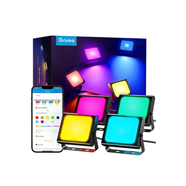 Govee Smart Flood Light RBCIBWW, mobiles, lebanon, samsung, iphones, new, used, laptops, computers, huawei, phone, mobile prices in lebanon,mobile prices