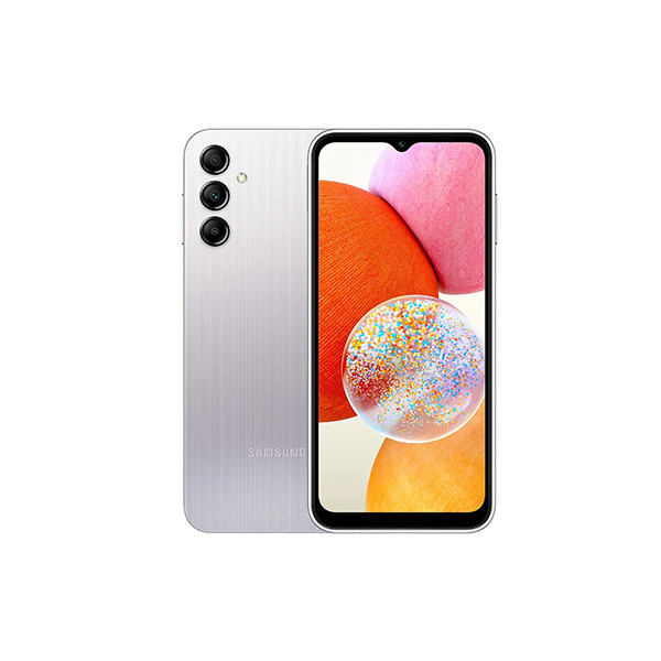 Samsung Galaxy A14 64gb Silver, mobiles, lebanon, samsung, iphones, new, used, laptops, computers, huawei, phone, mobile prices in lebanon,mobile prices