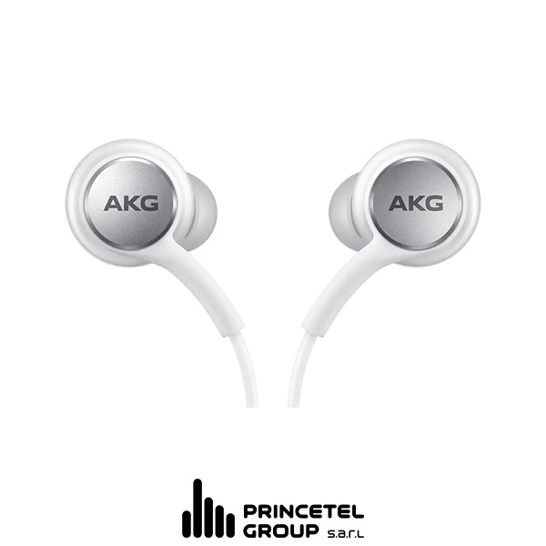 Samsung Type-C Earphones  Sound By AKG - White - mobile shop in Hamra, Beirut, Lebanon. New and used phones, iPhone, Samsung, Huawei, Xiaomi, Oppo, Realme, Honor, Google Pixel, tablets, laptops, computers, and accessories. متجر موبايلات في الحمرا، بيروت، لبنان. هواتف جديدة ومستعملة، آيفون، سامسونج، هواوي، شاومي، أوبو، ريلمي، هونر، جوجل بيكسل، أجهزة لوحية، لابتوبات، كمبيوترات، واكسسوارات.