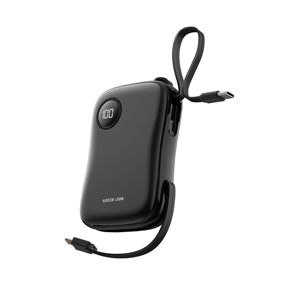 Green Lion MagPulse Power Bank 10000mAh-Black, mobiles, lebanon, samsung, iphones, new, used, laptops, computers, huawei, phone, mobile prices in lebanon,mobile prices