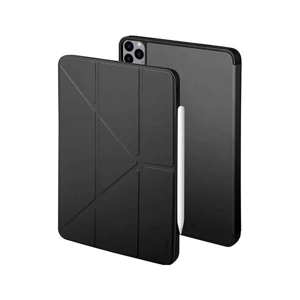 Viva Madrid Elegant Folio Premium Leatherette iPad Mini Case 2019 with Apple Pencil Holder - Black, mobiles, lebanon, samsung, iphones, new, used, laptops, computers, huawei, phone, mobile prices in lebanon,mobile prices