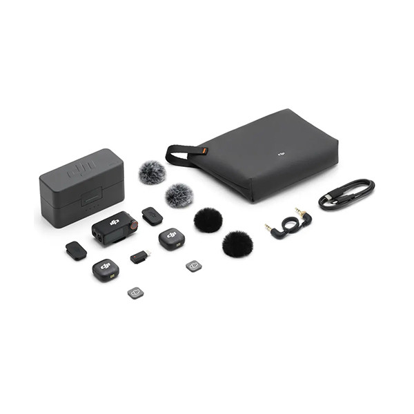 DJI Mic 3  Wireless Microphone Dual - mobile shop in Hamra, Beirut, Lebanon. New and used phones, iPhone, Samsung, Huawei, Xiaomi, Oppo, Realme, Honor, Google Pixel, tablets, laptops, computers, and accessories. متجر موبايلات في الحمرا، بيروت، لبنان. هواتف جديدة ومستعملة، آيفون، سامسونج، هواوي، شاومي، أوبو، ريلمي، هونر، جوجل بيكسل، أجهزة لوحية، لابتوبات، كمبيوترات، واكسسوارات.